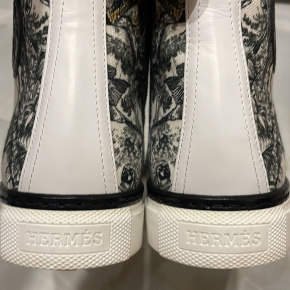 HERMES JIMMY SNEAKERS SIZE 38 - Picture 11 of 12